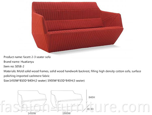 Fabric Sofa Set